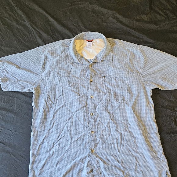 North Face Loghill Casual Button down Camp Shirt - Picture 8 of 16